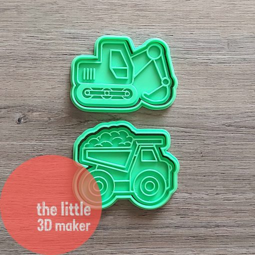 Mining truck cookie cutter