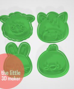 Farm animal cookie cutters