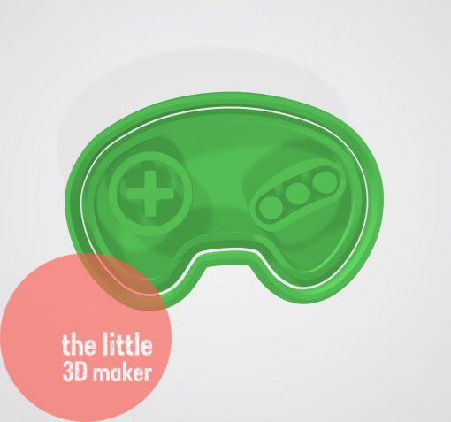 game controller cookie cutter