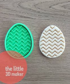 Easter egg cookie cutter